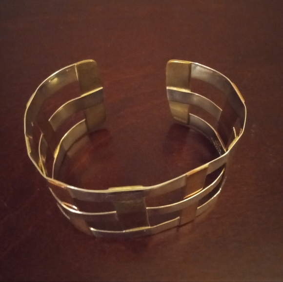 RLM Studios 925, Copper, Brass Signed Cuff Bracelet - Picture 2 of 7
